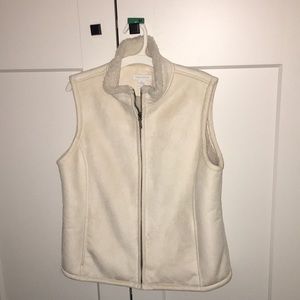 Charter Club sherpa lining swede like dress